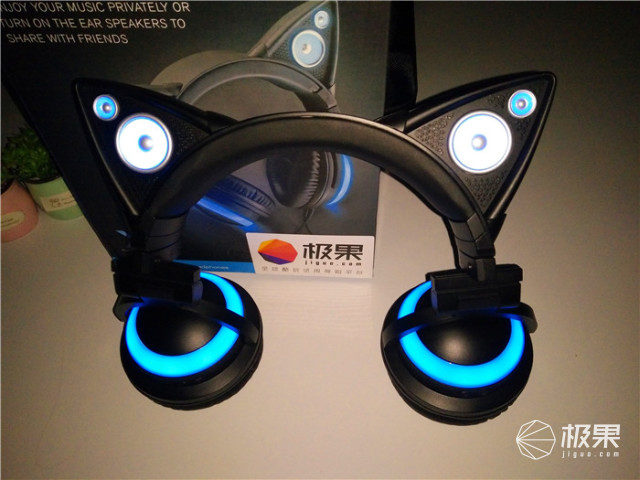 无线蓝牙头戴式猫耳电竞耳机推荐,brookstone猫耳耳机