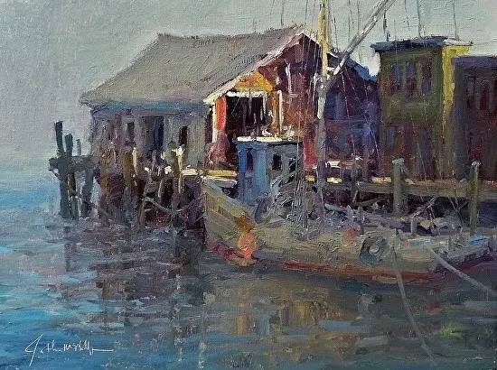 光影十足的风景油画欣赏太美了,100幅经典风景油画图文