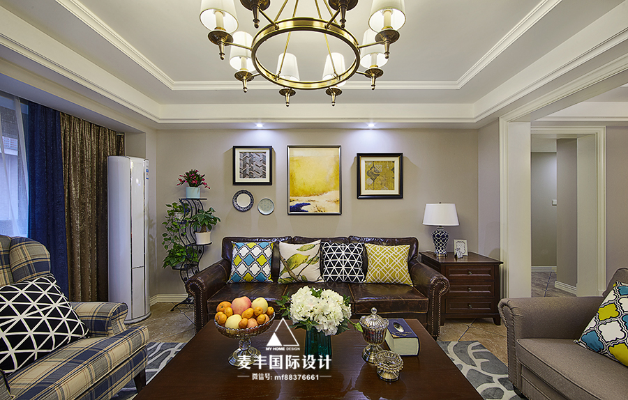 《细水长流》西溪晴雪180㎡简约美式