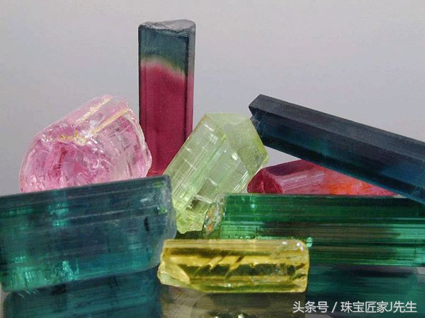 四种宝石图片大全,各种宝石黄色