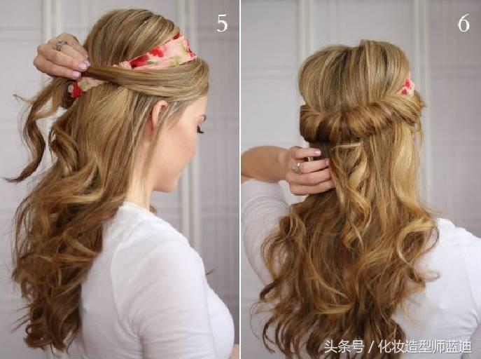 怎么学会自己弄头发,简单弄头发教程