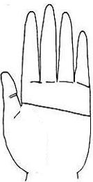 断手相示意图讲解,手相分析精讲