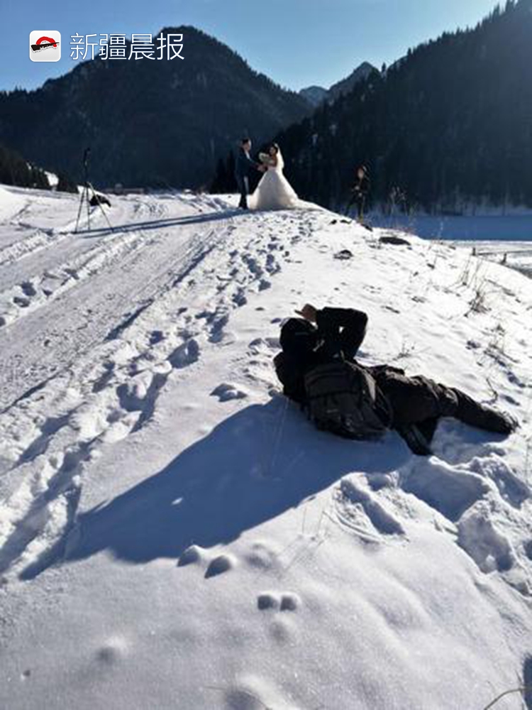 零下10多度拍婚纱照,零下2度拍婚纱照