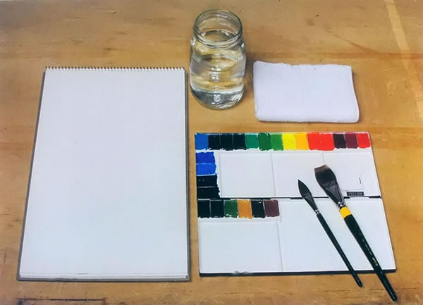 水彩画初学者需要准备什么,水彩常用上色技法有多少种