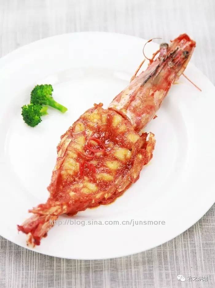 秘制酱烧大虾,红烧大虾可口小菜