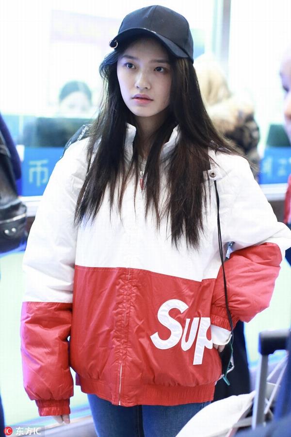 林允素颜机场照,林允素颜护肤品