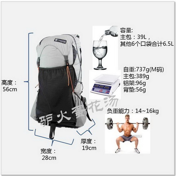 轻负远行-灵活全面的GossamerGearGorilla39升UL登山包介绍及简评