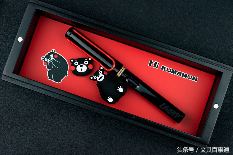 凌美熊本熊联名款钢笔,skb熊本熊联名钢笔