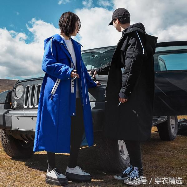 情侣穿搭冬季外套潮流,高档情侣装外套百搭