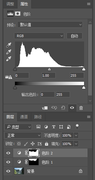 ps色阶仿色技巧,ps技能色阶调整