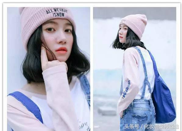 秋冬黑色齐肩发怎么扎好看简单,女生齐肩发的发型