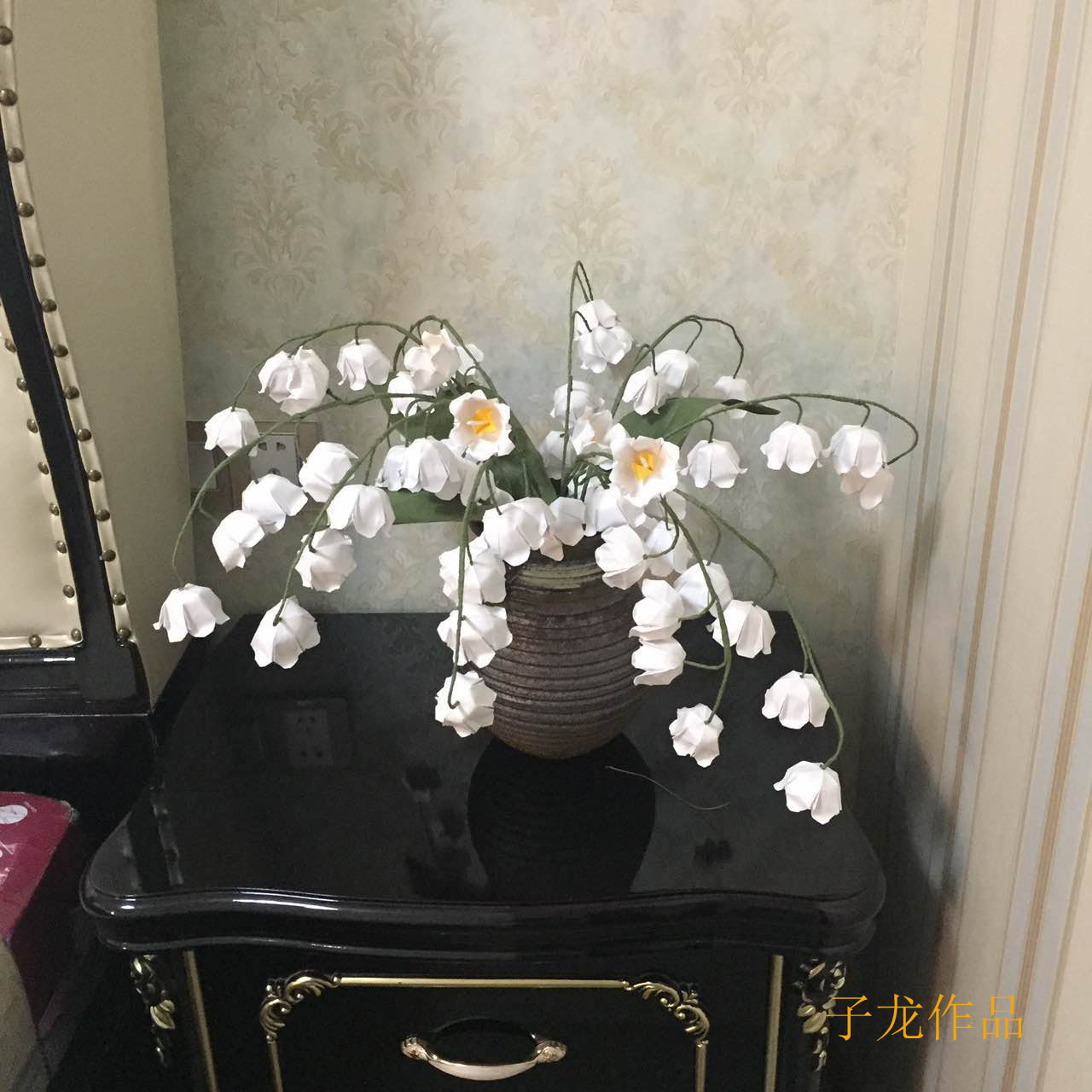 铃兰折纸花束,铃兰的折纸视频