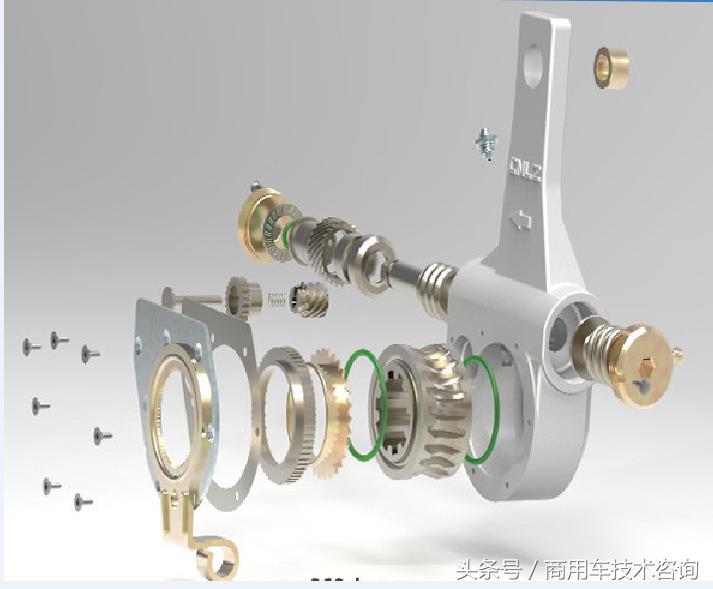 卡车手动调整臂原理图,卡车自动调整臂怎么解除