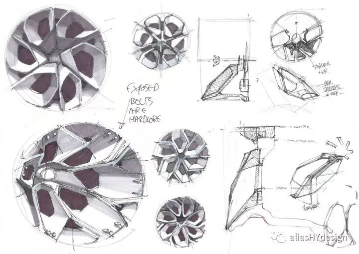 科技与美感并存轮毂设计合集AliasHYDesign分享