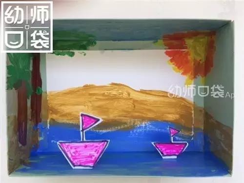 幼儿园鞋盒的多种玩法,买来的鞋盒不要怎么利用