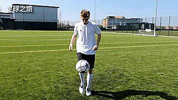 身体各个部位颠球表演,多部位颠球教学女生