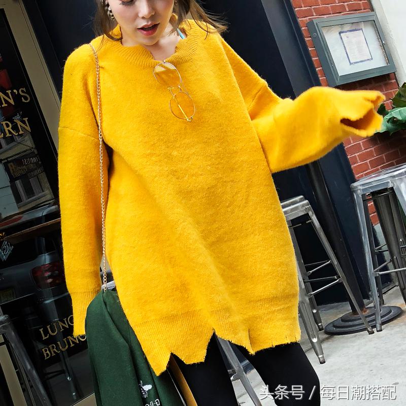 这个冬天谁会拒绝温暖的毛衣,拒绝孩子气穿搭
