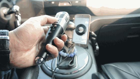 汽车麦克风车智乐k歌专用测评,车智乐随车唱车载