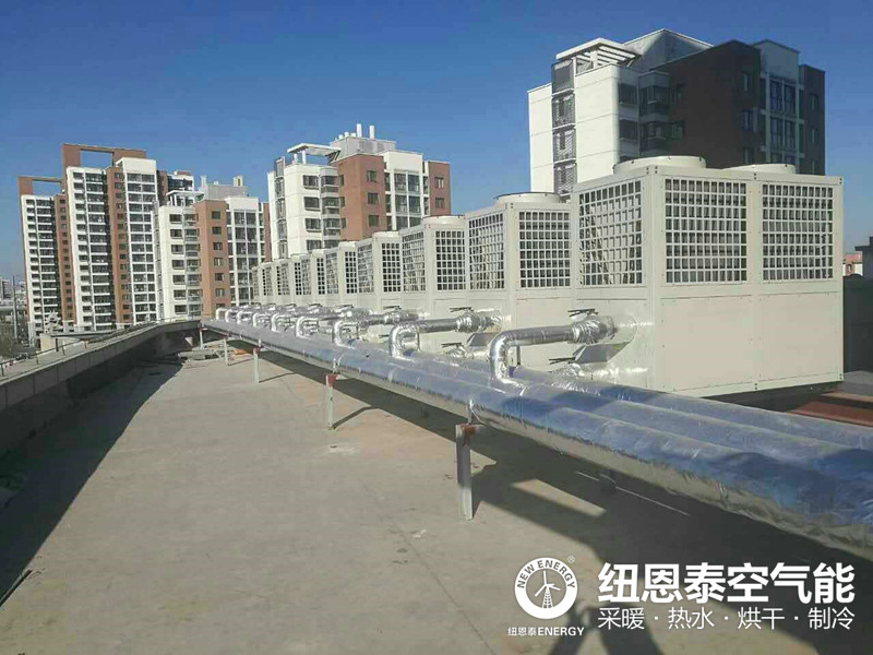 暖气空气能一体机,一机两用热水器安装教程