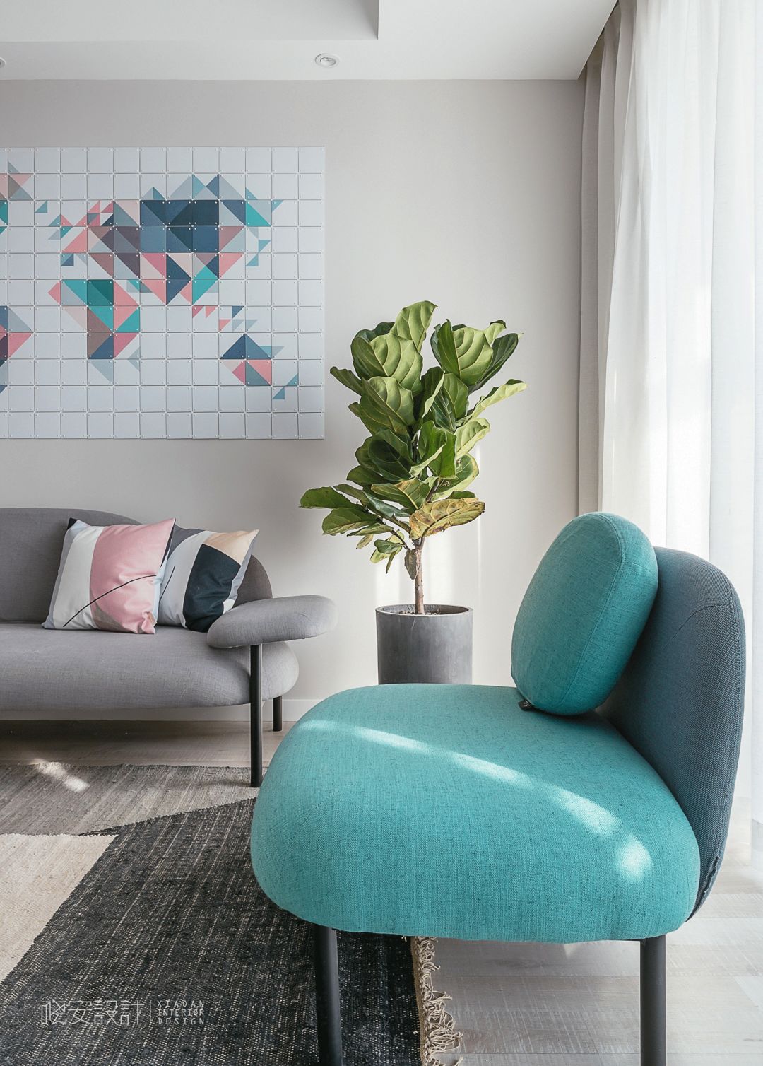 晒晒我家70平温馨小窝,91平米温馨北欧风体验幸福式蜗居