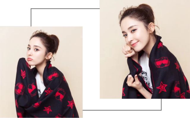 大牌围巾经典款,大牌围巾戴法简单好看