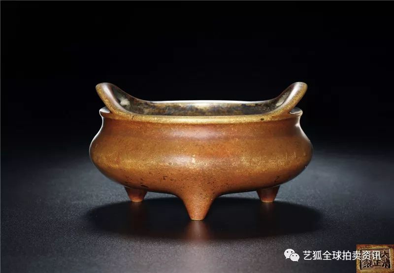 石叟镶银丝铜炉拍卖纪录,铜炉拍卖价格一览表