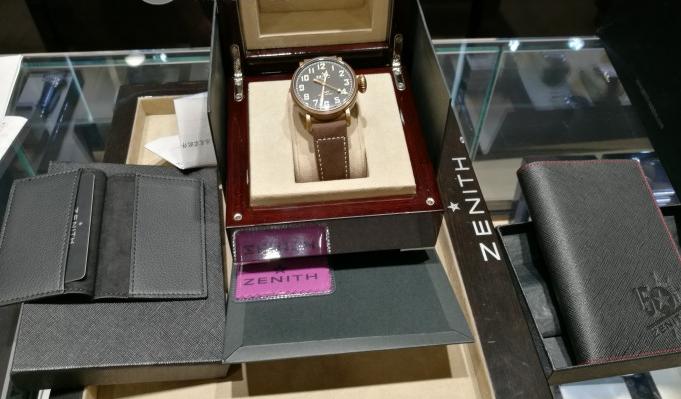 真力时青铜大飞新款,真力时大飞戴什么手表