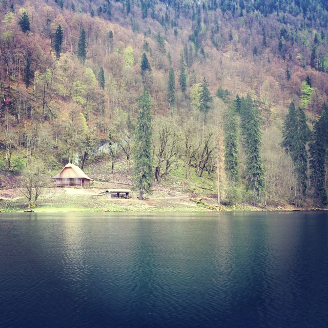 国王湖是德国著名的旅游胜地,漫步游德国国王湖