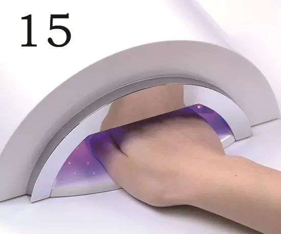 美甲教程初学涂甲油胶手法练习,做甲油胶美甲正确步骤图