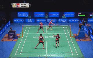 羽毛球应对封网教学,羽毛球双打网前封网技术