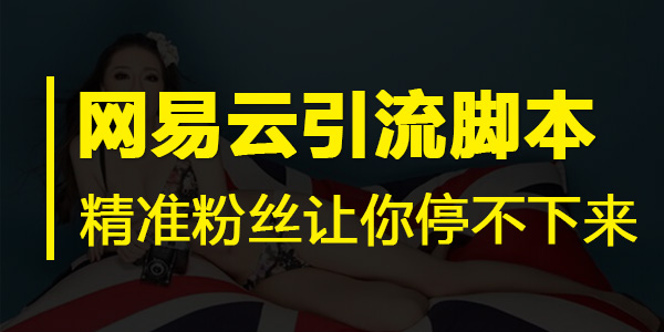 网易云音乐引流脚本,挂机引流软件有用吗