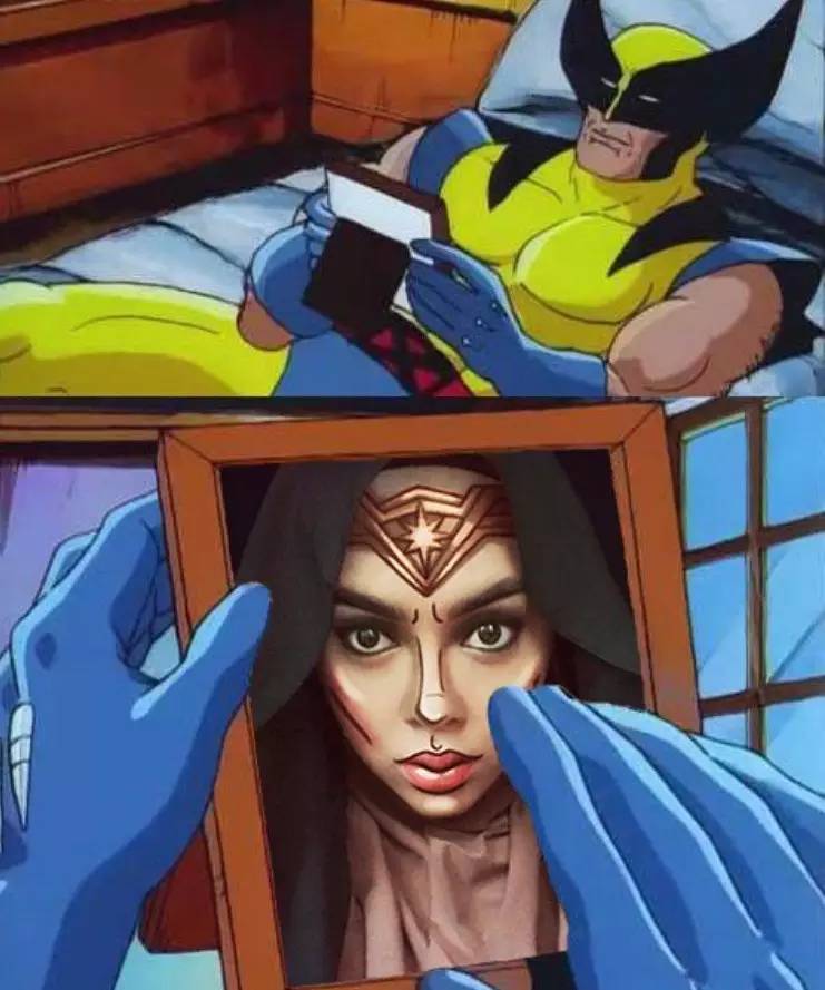 姑娘你把自己化成这样可以直接去迪斯尼上班了