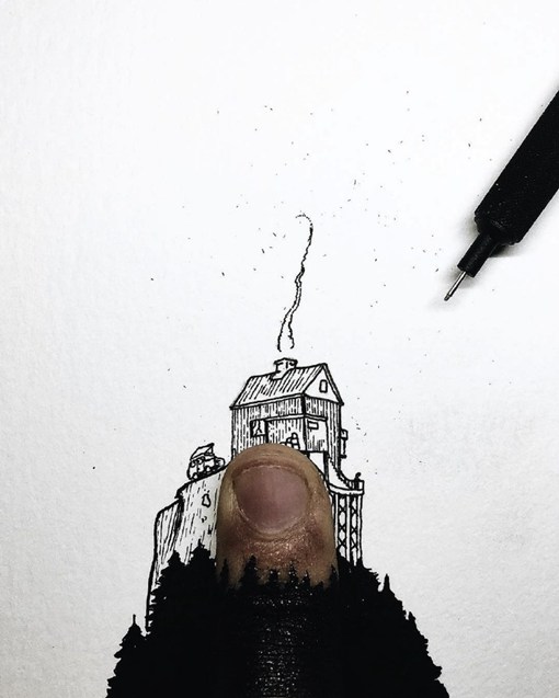 彩色铅笔画插画图片儿童,治愈系动物手绘插画铅笔