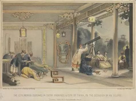 古人对月食的解读,古代月食现象作出解释