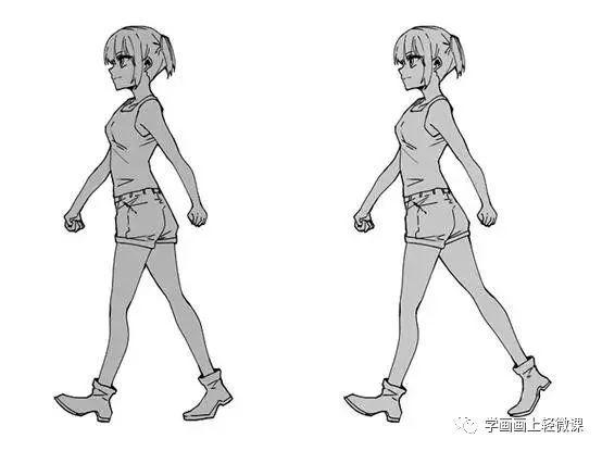 动漫人物的动作怎么画,画人物动作姿势