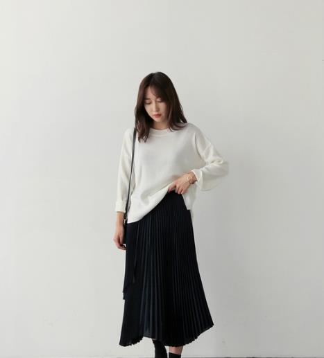 毛衣怎么搭配好看2018韩国流行毛衣最美搭配