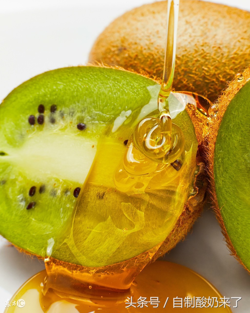 震惊酸奶居然是这样做成的,奇异果酸奶和菠萝酸奶