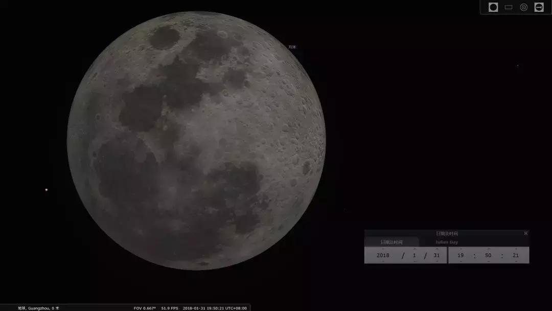 这才是超级蓝血月全食的全过程,全景记录超级蓝血月全食视频