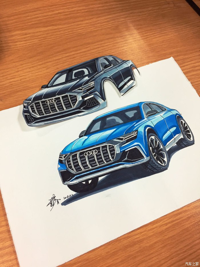 奥迪q82018和2019,奥迪q8旗舰版