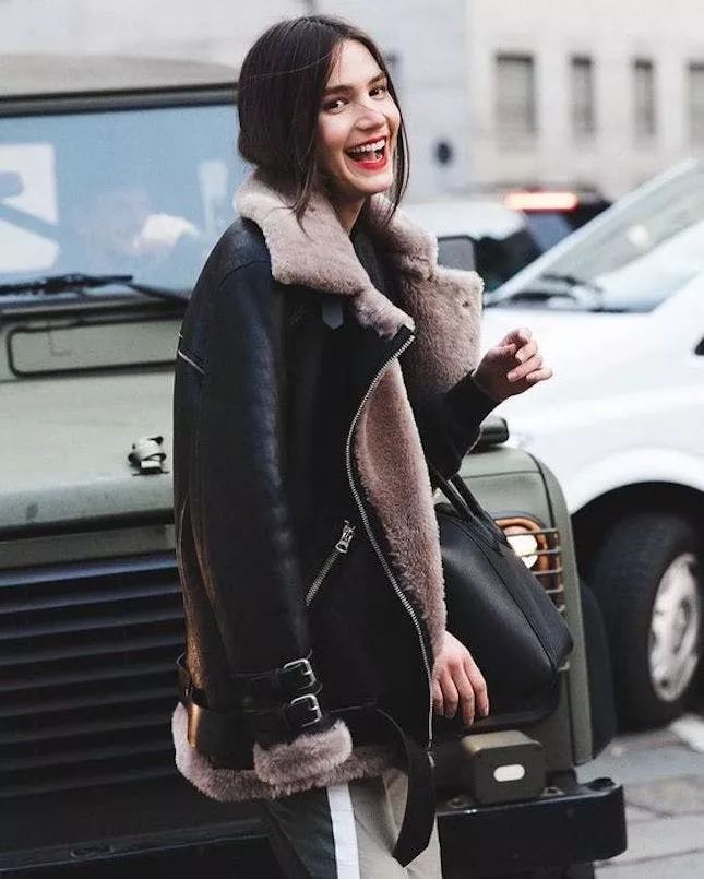 全羊羔毛半裙,羊羔服高级感