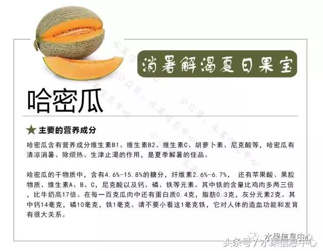 水果的营养知识大全,47种水果