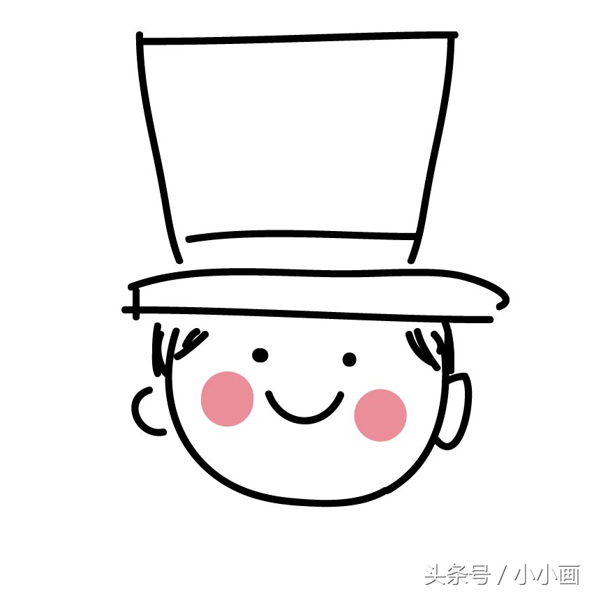 推荐各种帽子画法教程,儿童太阳帽子简单画法