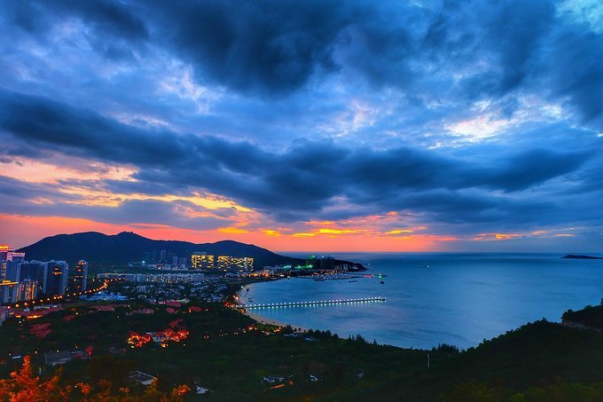 人间仙境三亚,三亚人间天堂全景