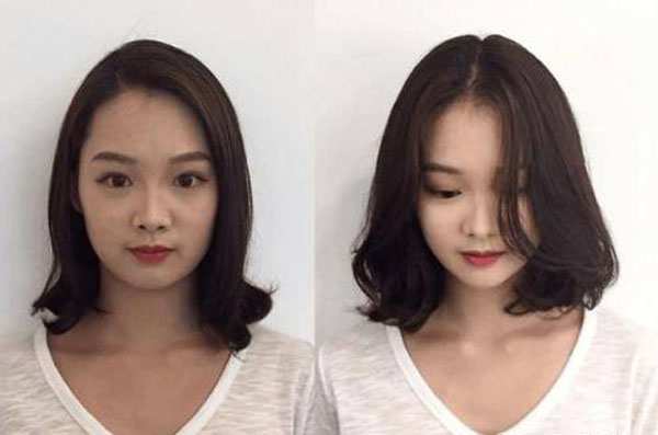 国字脸女生适合的发型,国字脸女生适合的发型烫发