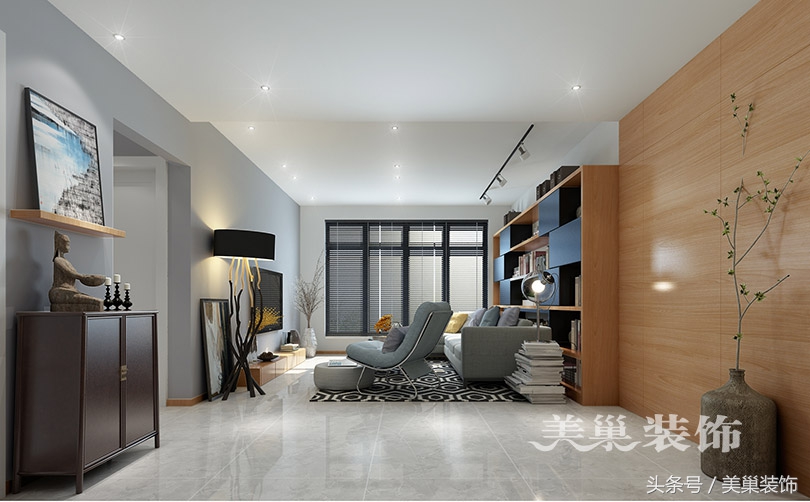 蓝堡湾两室一厅小户型装修85平米,郑州市蓝堡湾装修