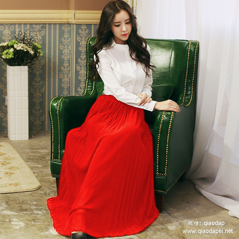 法式轻奢冬季长裙,浪漫风长裙