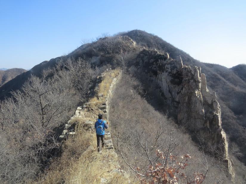 铁门关大刀园,锥子山长城穿越