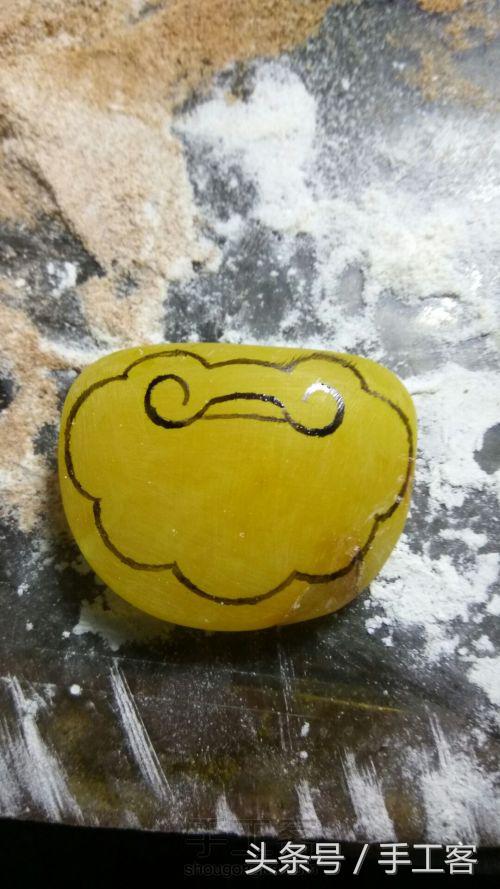 手工雕刻金锁,自学雕刻如意锁最简单的图纸