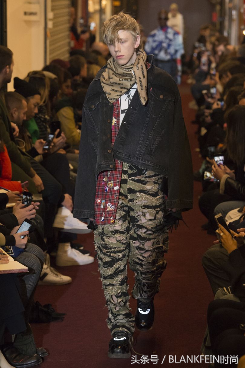 时装周eliesaab秀场,vetements男装发布会