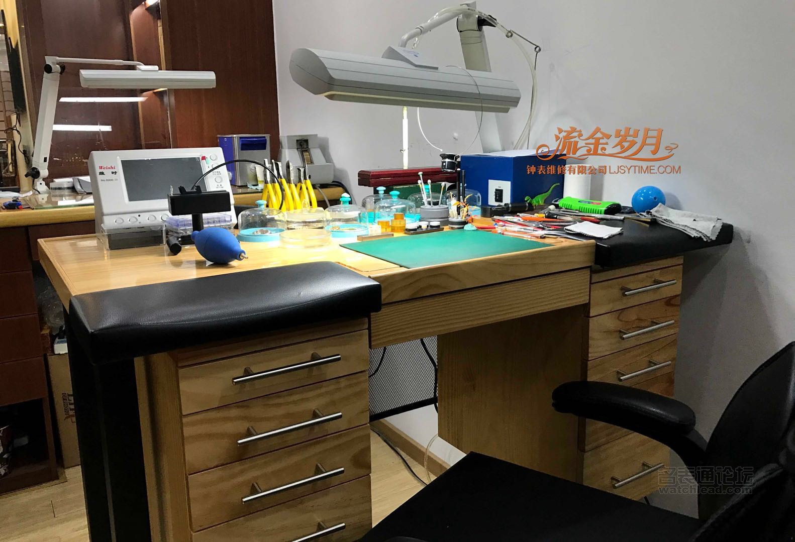 浪琴表如何保养和维修,修表教程浪琴八针月相